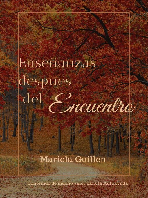 Title details for Enseñanzas Después del Encuentro by mariela guillen - Available